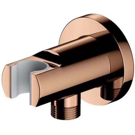 OMNIRES - Presa d'acqua a muro con supporto, rame 8873CP