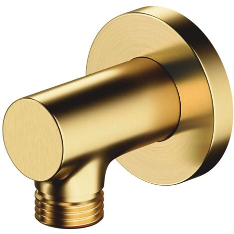 OMNIRES - Presa d'acqua a muro, ottone spazzolato S008BSB