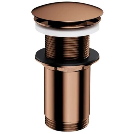 OMNIRES - Salida de lavabo, ClickClack, cobre A716CP