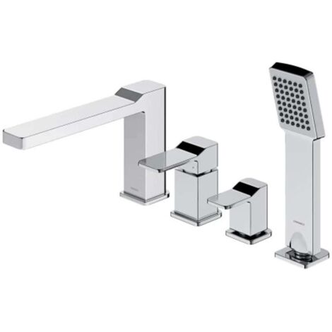 OMNIRES Slide - Miscelatore bordovasca, installazione a 4 fori, cromo SL7732CR