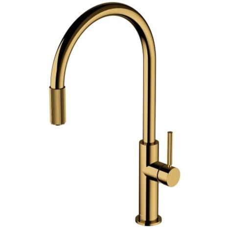 OMNIRES Switch - Mitigeur d’évier avec fonction filtrante, doré SW9057GL