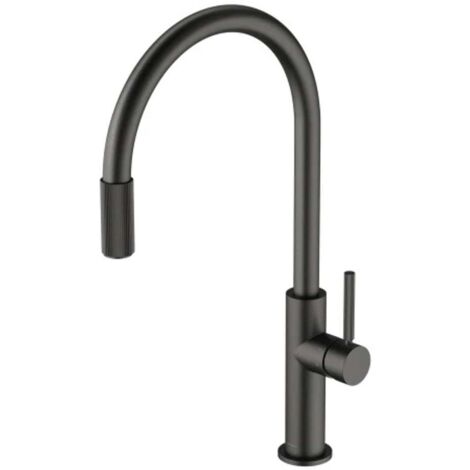OMNIRES Switch - Mitigeur d'évier avec fonction filtrante, graphite SW9057-FD1GR