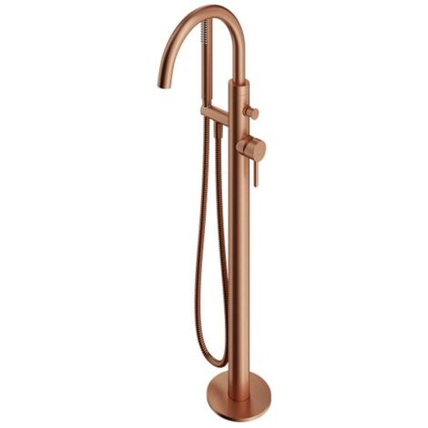 OMNIRES Y - Griferia de baño de suelo, con cuerpo, cobre cepillado Y1233-SCPB