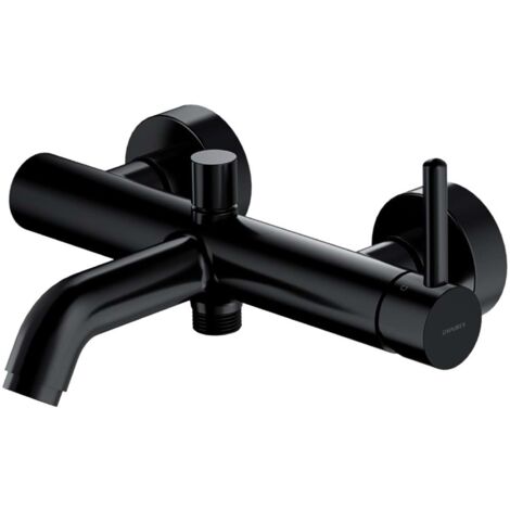 OMNIRES Y - Miscelatore per vasca da bagno, nero Y1230BL