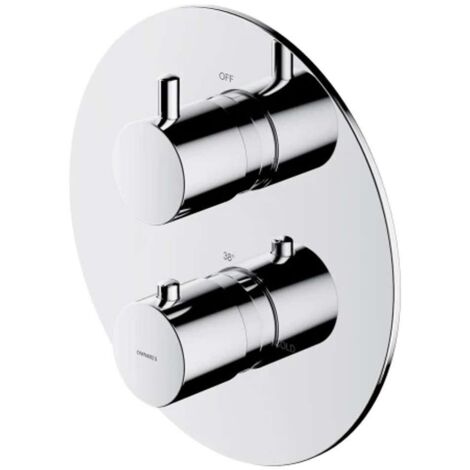 OMNIRES Y - Mitigeur thermostatique encastré, 2 sorties, chrome Y1236ROCR