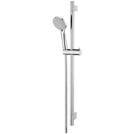 OMNIRES Yosemite - Conjunto de alcachofa de ducha, barra y manguera, cromo YOSEMITE-SCR