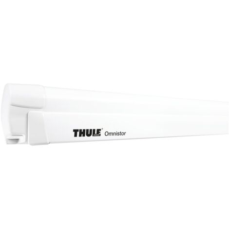 Omnistor 8000 Motorisé Mystic Gris 5,00 M Boîtier Blanc - Thule