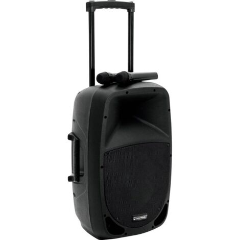 Omnitronic MES-12BT2 Altoparlante portatile PA 30.48 cm 12 pollici a batteria ricaricabile, rete elettrica 1 pz.