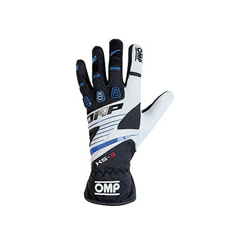 

OMP Guantes de Niño para Conducir OMP KS-3 Azul Negro