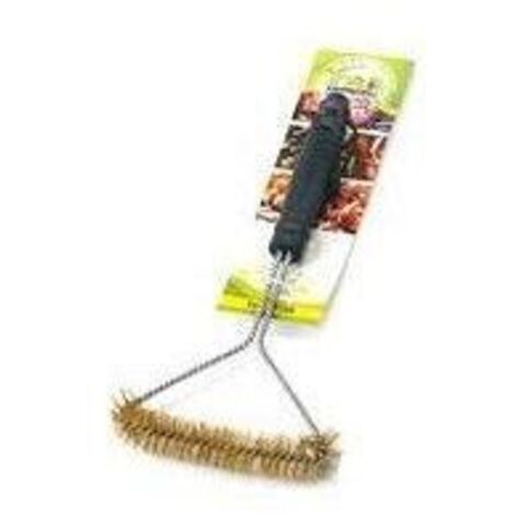 Ompagrill Messingbürste für Grills und Platten. Größe: cm. 35