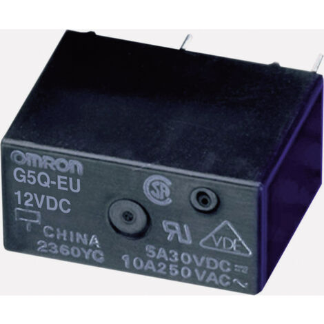 Omron G5Q-1-EU 12DC Printrelais 12 V/DC 5 A 1 Wechsler 1 St.