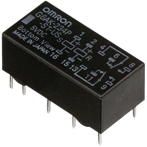 Omron G6AK-274P-ST-US 24 VDC Relè per PCB 24 V/DC 2 A 2 scambi 1 pz.