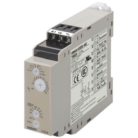 Omron Multifunktions-Zeitschaltuhr AC/DC 24-240 H3DKM2ACDC24240