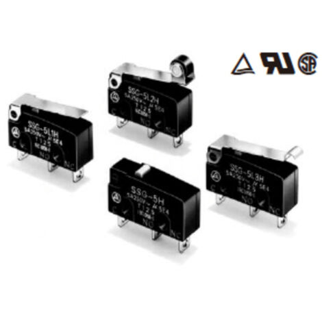 Omron SSG-5L3T Microrupteur 125 V/AC 5 A 1 x On/(On) 1 pc(s) Bag