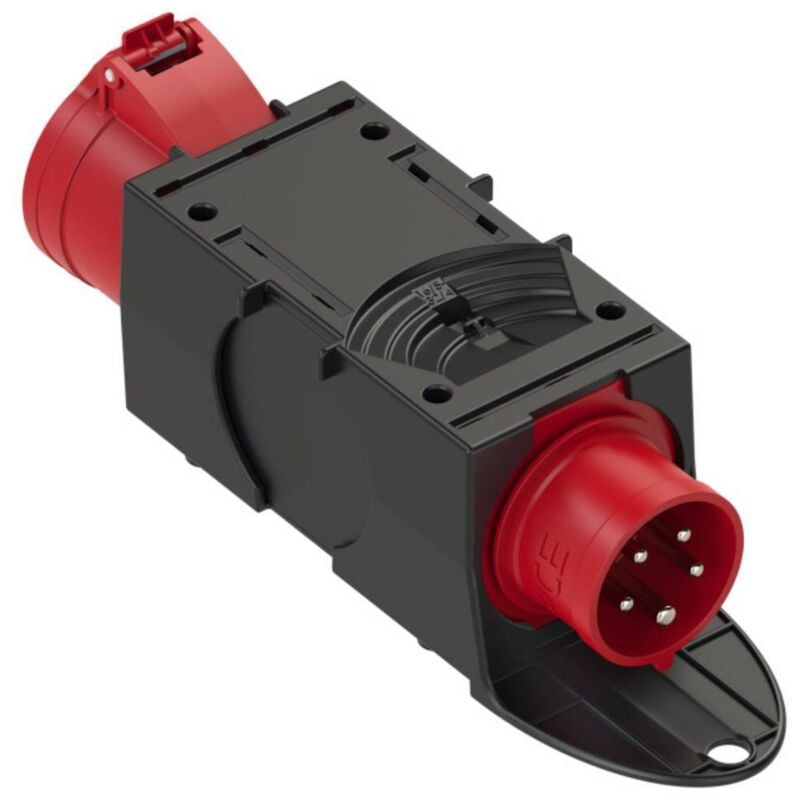 Adaptateur CEE 16 A, 32 A 5 pôles PCE 9437420 400 V rouge, noir 1 pc(s)