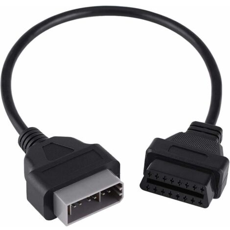 On-Board Diagnostics2 Extension Cable 14 Pin to 16 Pin Adapter Connector Diagnostic Cable