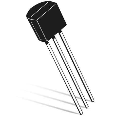 ON SEMICONDUCTOR Transistor, Kleinsignal, BC547BBU