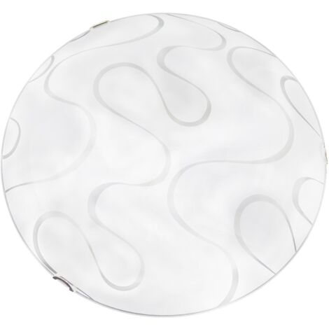 Lamkur Plafoniere A Sospensione A Cupola Argento, 1x E27 - Foto 2