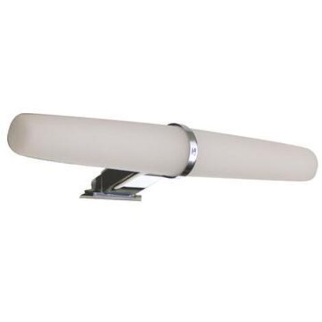 Ondee – Applique murale LED Laurie 235mm – 790 lumens – Température de couleur 3000K – Corps en ABS chromé – Diffuseur polycarbonate – IP44