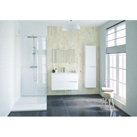 ONDEE - Columna suspendida colección 2DOO 40cm entregada montada - Blanco