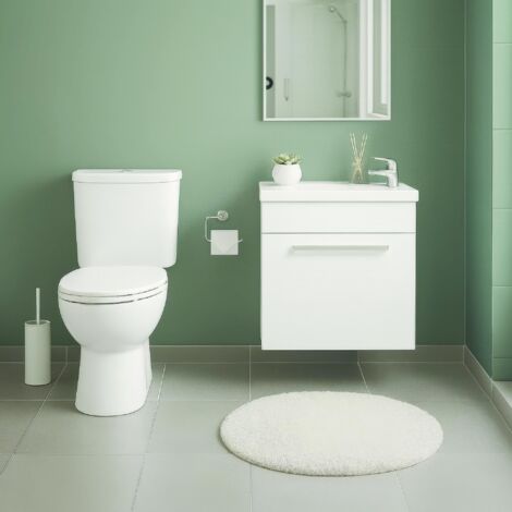 ONDEE - Inodoro  de suelo ECO - Dimensiones : 36x71,4x65,8 cm - salida horizontal