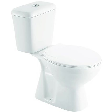 ONDEE ZEN - Pack WC ECO sans bride Sortie Verticale - mécanisme à double poussoir 3/6L