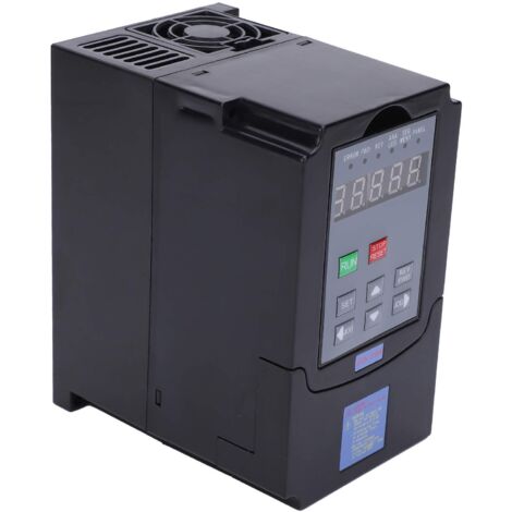 Onduleur 2,2Kw, Variateur de Vitesse, Variateur de Fréquence, entrée Monophasée/Triphasée ac180-250V Sortie Triphasée ac220V Pour Usage Industriel,Onduleur