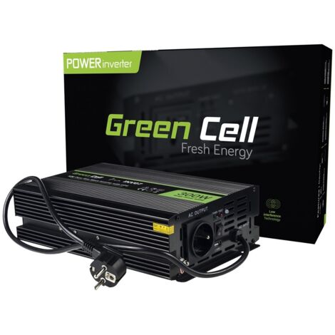 Onduleur à cellules vertes INV07 12V-230V 300W/600W