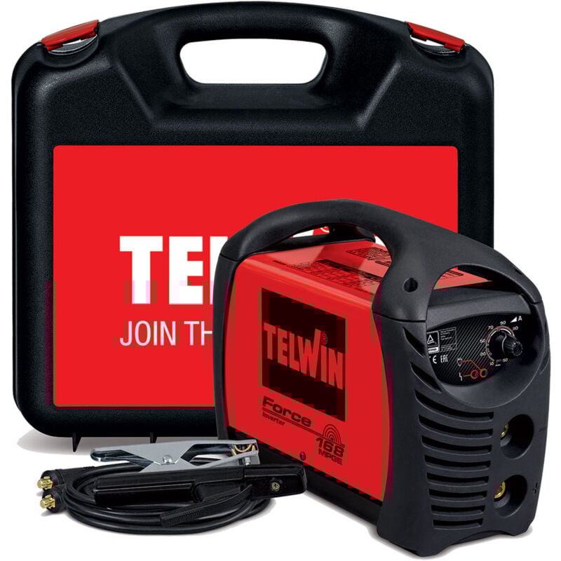 Onduleur de soudage Force 168 Mpge Telwin - Volt 230 a 140 Équipé