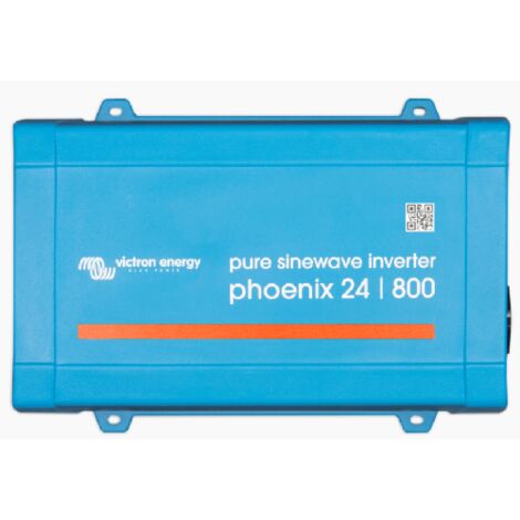 Convertisseur de tension pur sinus 24V – 230V – 800 VA (750 Watts) – Rendement 91-94% – Alimentation appareils électroménagers – Victron Energy