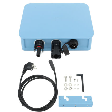 Onduleur Solaire Connecté au Réseau 24V/60V 600W, Étanche, avec Surveillance WiFi et Cloud, pour Panneaux Solaires, Prise EU 220V
