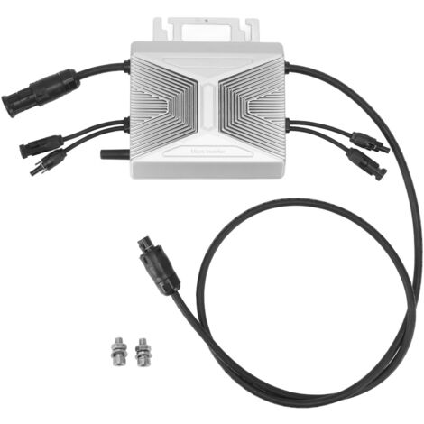 Onduleur Solaire MPPT 800W pour Maison, Système Photovoltaïque Connecté au Réseau 230V Étanche IP67
