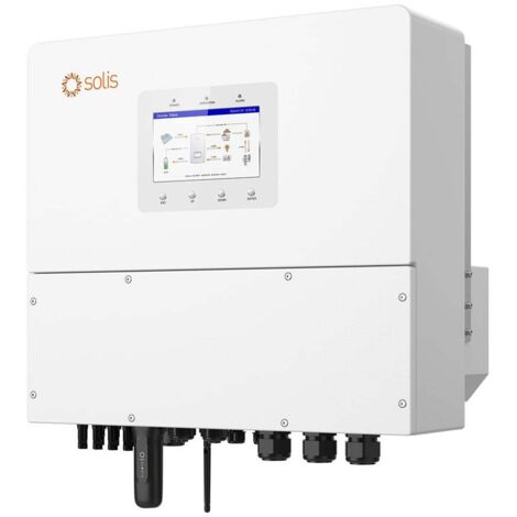 Onduleur V-TAC Solis triphasé hybride haute tension 20 kW CEI 0-21 mètres TA IP66