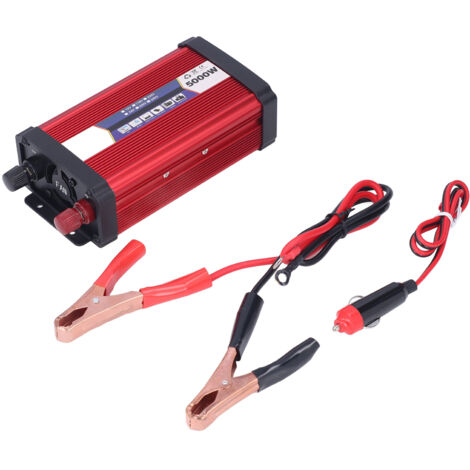 Onduleur Voiture 2000W 12V 220V Convertisseur USB Chargeur Véhicule