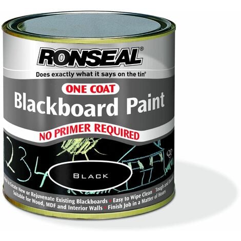 One Coat Blackboard Paint 250ml RSLOCBBP250