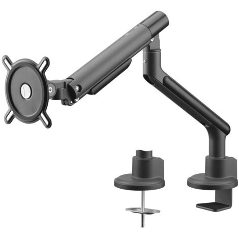 One For All Design Single black Support de table pour écran 33 cm (13) - 88,9 cm (35) noir réglable en hauteur, incli