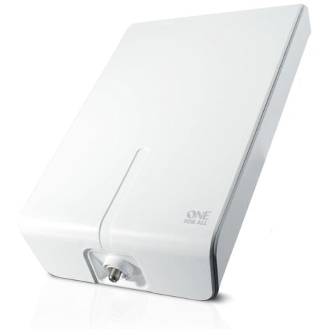 ONE FOR ALL DVB-T2 Außen-Flachantenne SV 9455-5G, 50 km, weiß