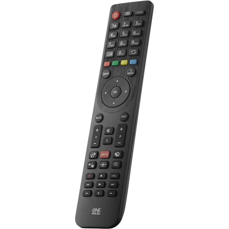 

Mando a distacia TV de repuesto Telefunken negro - One For All