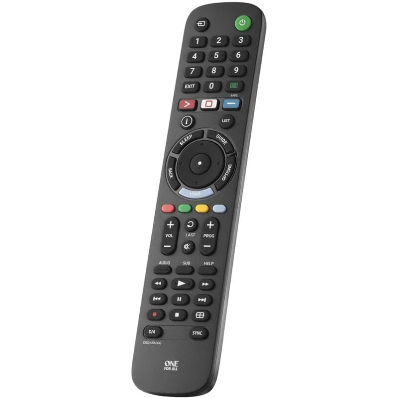 

Mando a distancia de TV de reemplazo Sony negro - One For All