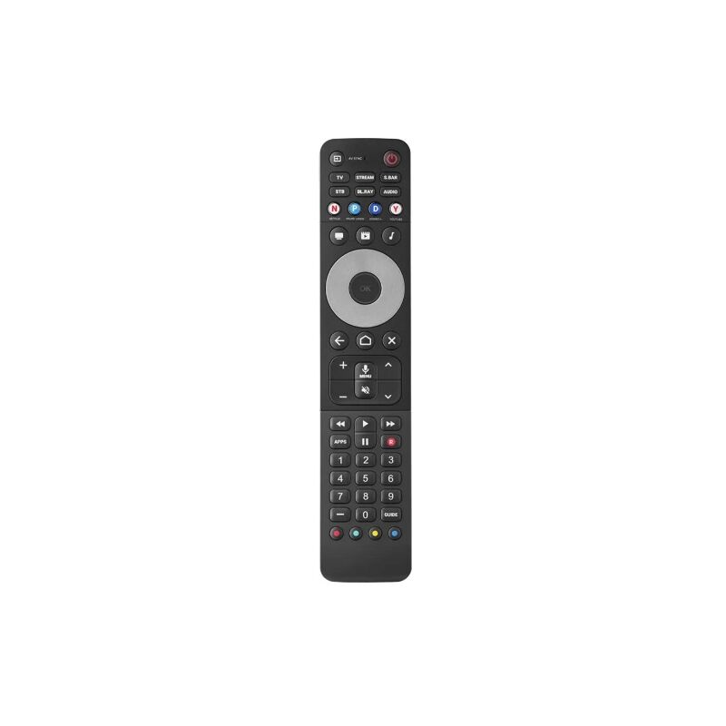 One For All - urc 7966 Remote Control IR/Bluetooth DVD/Blu-ray, Console de Games, Speaker, Speaker Bar de Sound, tv, tv Receiver de Television Buttons
