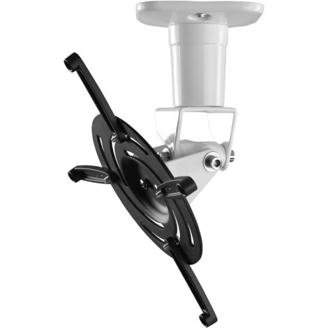 One For All Solid WM5320 montaje para projector Techo Negro, Blanco