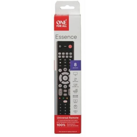 One For All Telecomando universale Essence Basic URC1282 8in1 Nero