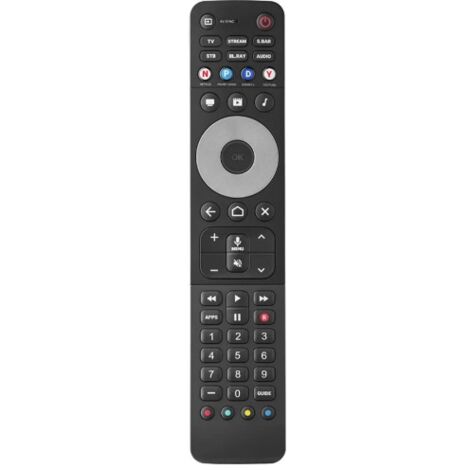 One For All URC 7966 Remote Control IR/Bluetooth DVD/Blu-ray, Console de Games, Speaker, Speaker Bar de Sound, TV, TV Receiver de Television Buttons