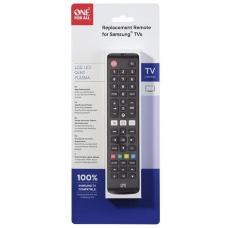 ONE FOR ALL URC4910 - Telecommande de remplacement pour TV Samsung