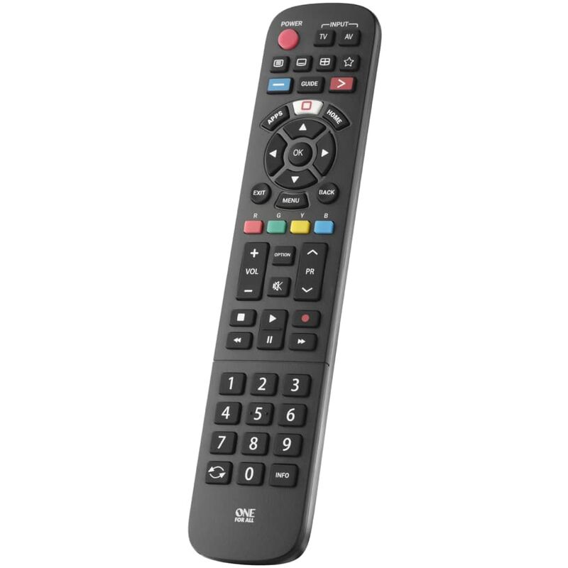 

Mando a distacia TV de reemplazo Panasonic negro - One For All