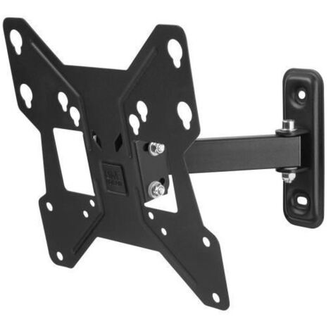 ONE FOR ALL WM2241 - Support mural avec reglage dinclinaison et de rotation 90 pour TV de 13 a 40 33 a 102cm - Noir