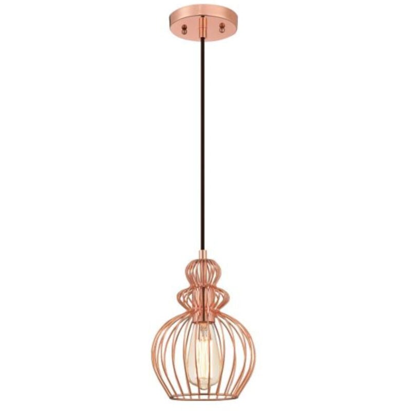 Westinghouse - One-Light Pendant copper with cage shade