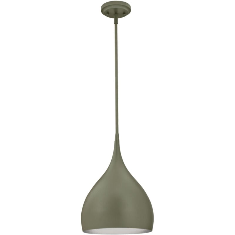 One-Light Pendant urban Matt Grey and Silver