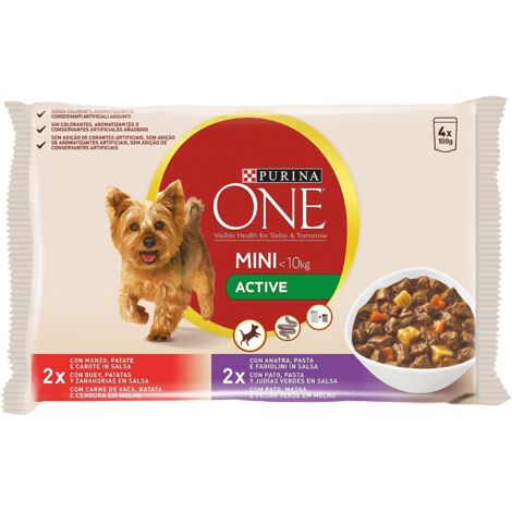 One mini multipack manzo e anatra 4 x 100 g