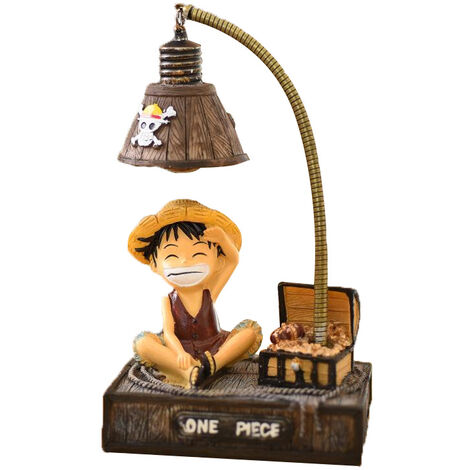 One Piece Lampe de chevet LED Lampe de bureau Décoration pour chambre d'enfant ou salon，Superma